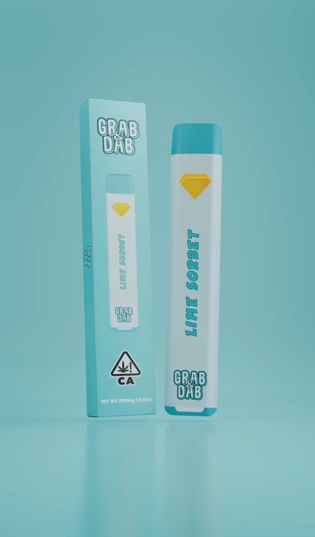 Grab n Dab Lime Sorbet