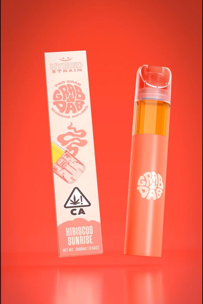 Grab n Dab Hibiscus Sunrise